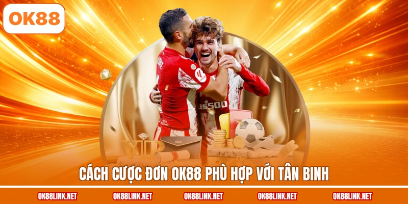 Cách cược đơn OK88 phù hợp với tân binh