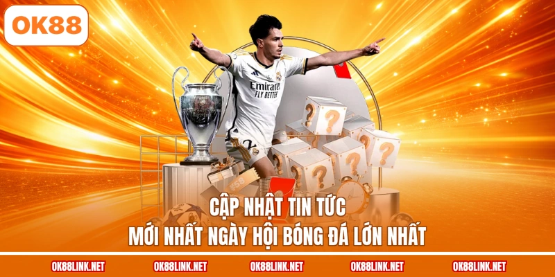 Cập nhật tin tức mới nhất ngày hội bóng đá lớn nhất