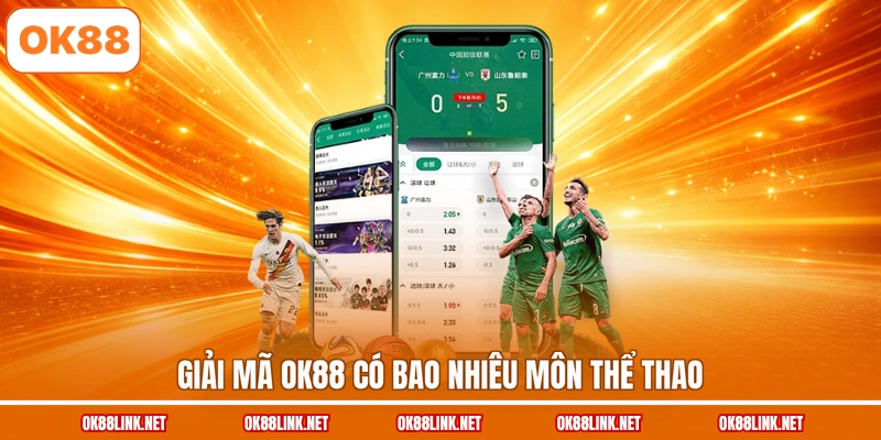 Giải mã OK88 có bao nhiêu môn thể thao
