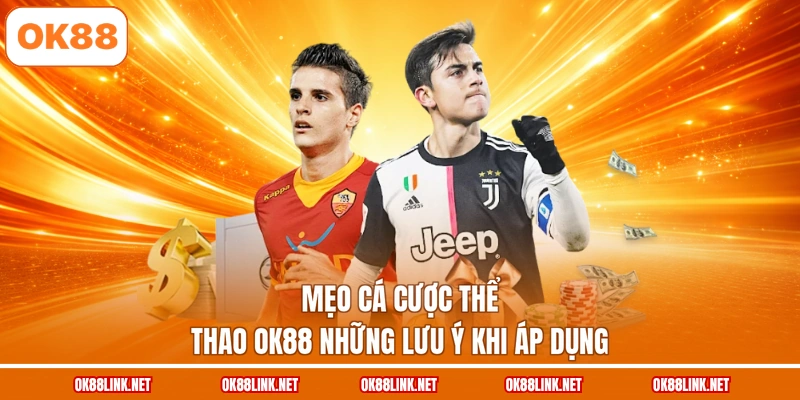 Mẹo cá cược thể thao OK88 những lưu ý khi áp dụng